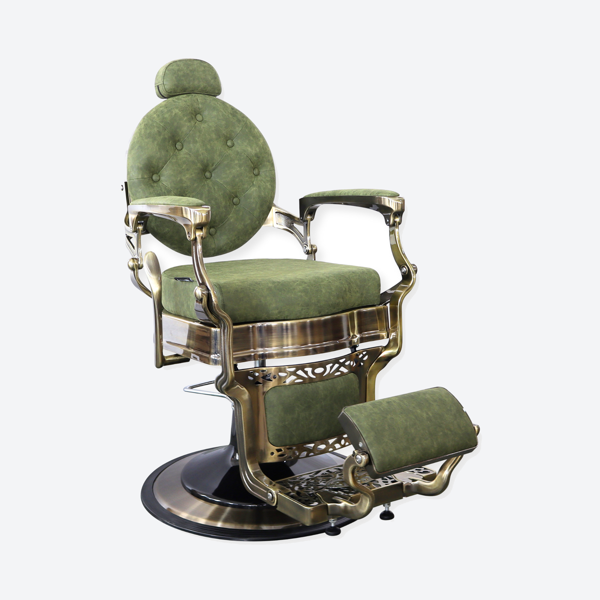 Barber Chair Senior - Bronze/Green