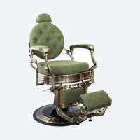 Barber Chair Senior - Bronze/Green