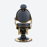 Barber Chair Senior - Gold/Black