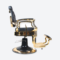 Barber Chair Senior - Gold/Black