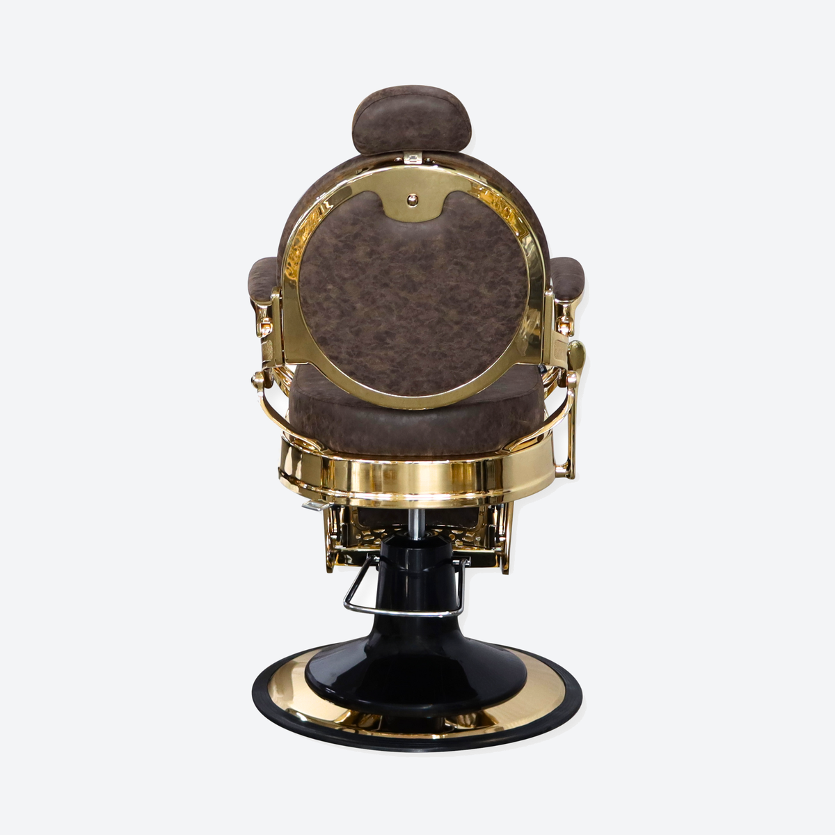 Barber Chair Senior - Gold/Brown