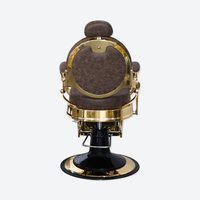 Barber Chair Senior - Gold/Brown