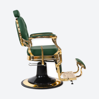 Barber Chair Senior - Gold/Green