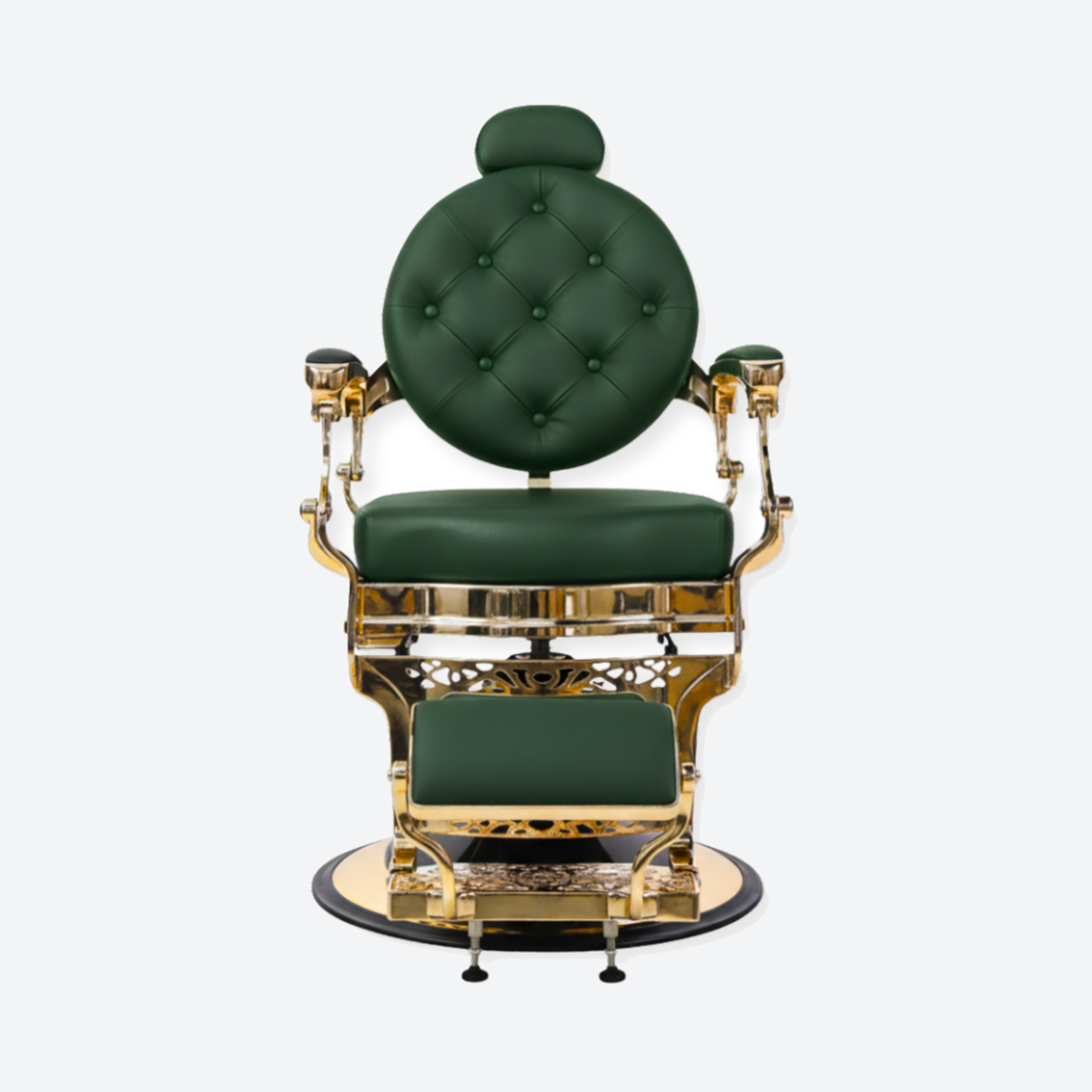Barber Chair Senior - Gold/Green