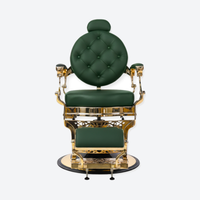 Barber Chair Senior - Gold/Green