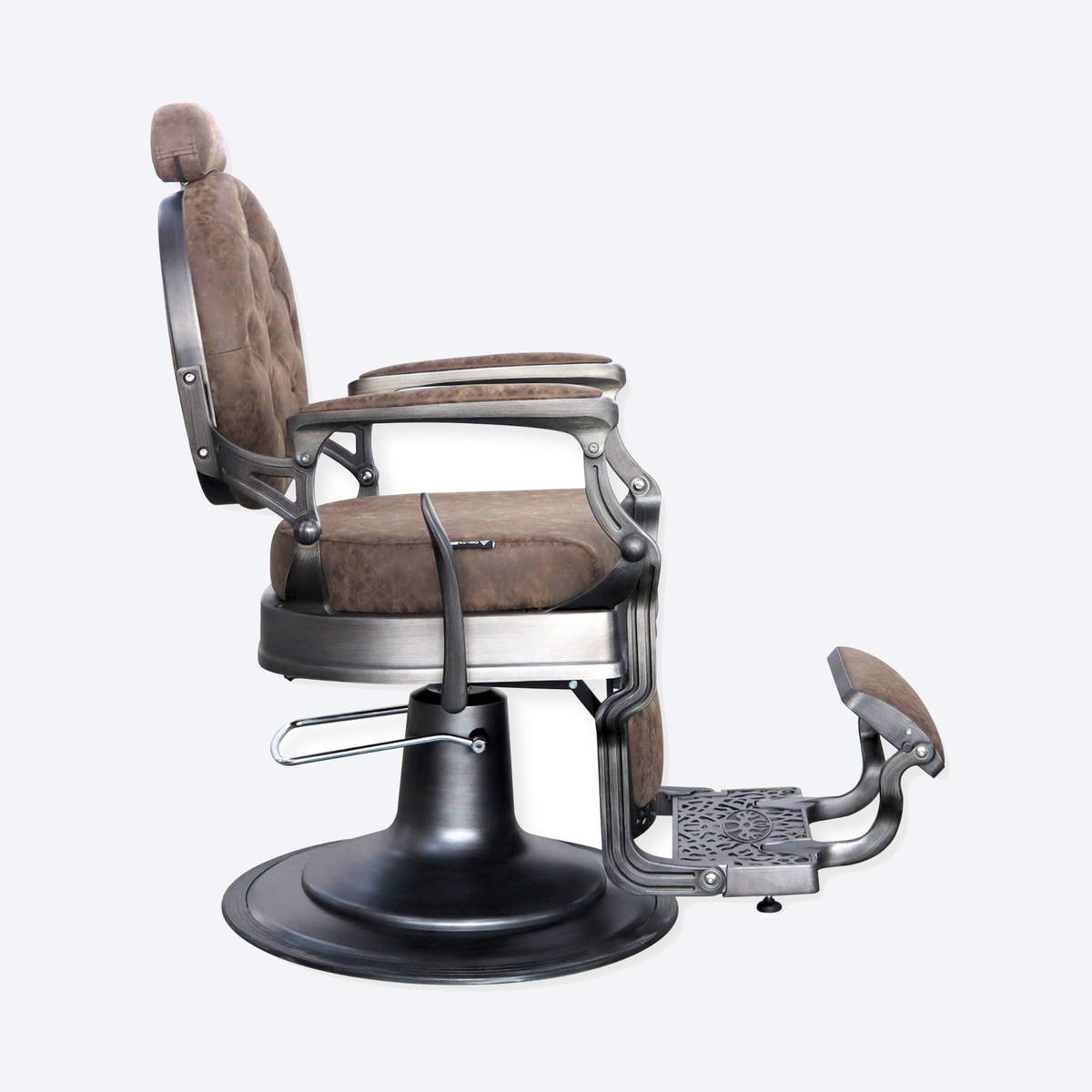 Barber Chair Senior - Grey/Brown