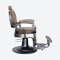 Barber Chair Senior - Grey/Brown