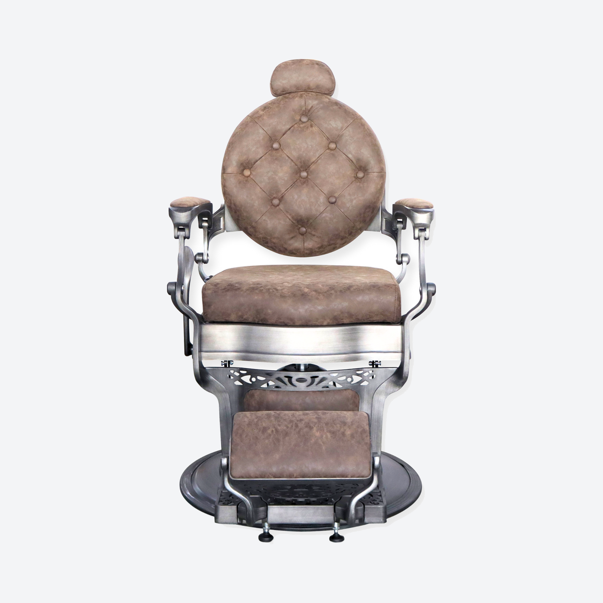 Barber Chair Senior - Grey/Brown