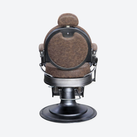 Barber Chair Senior - Grey/Brown
