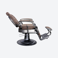 Barber Chair Senior - Grey/Brown