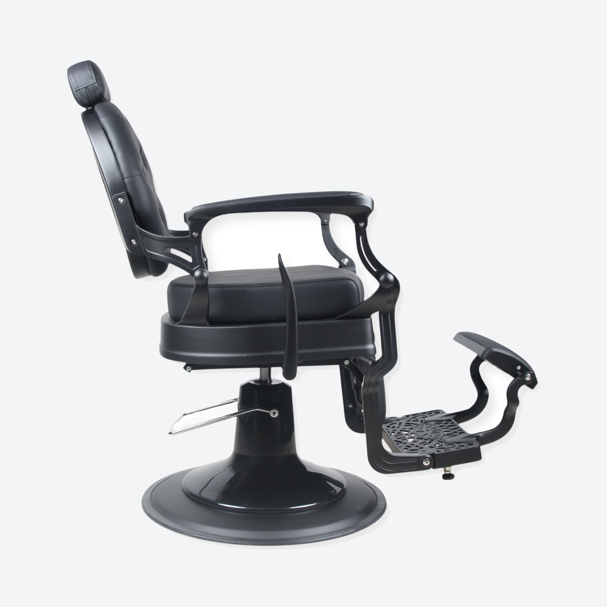 Barber Chair Senior - Matte Black