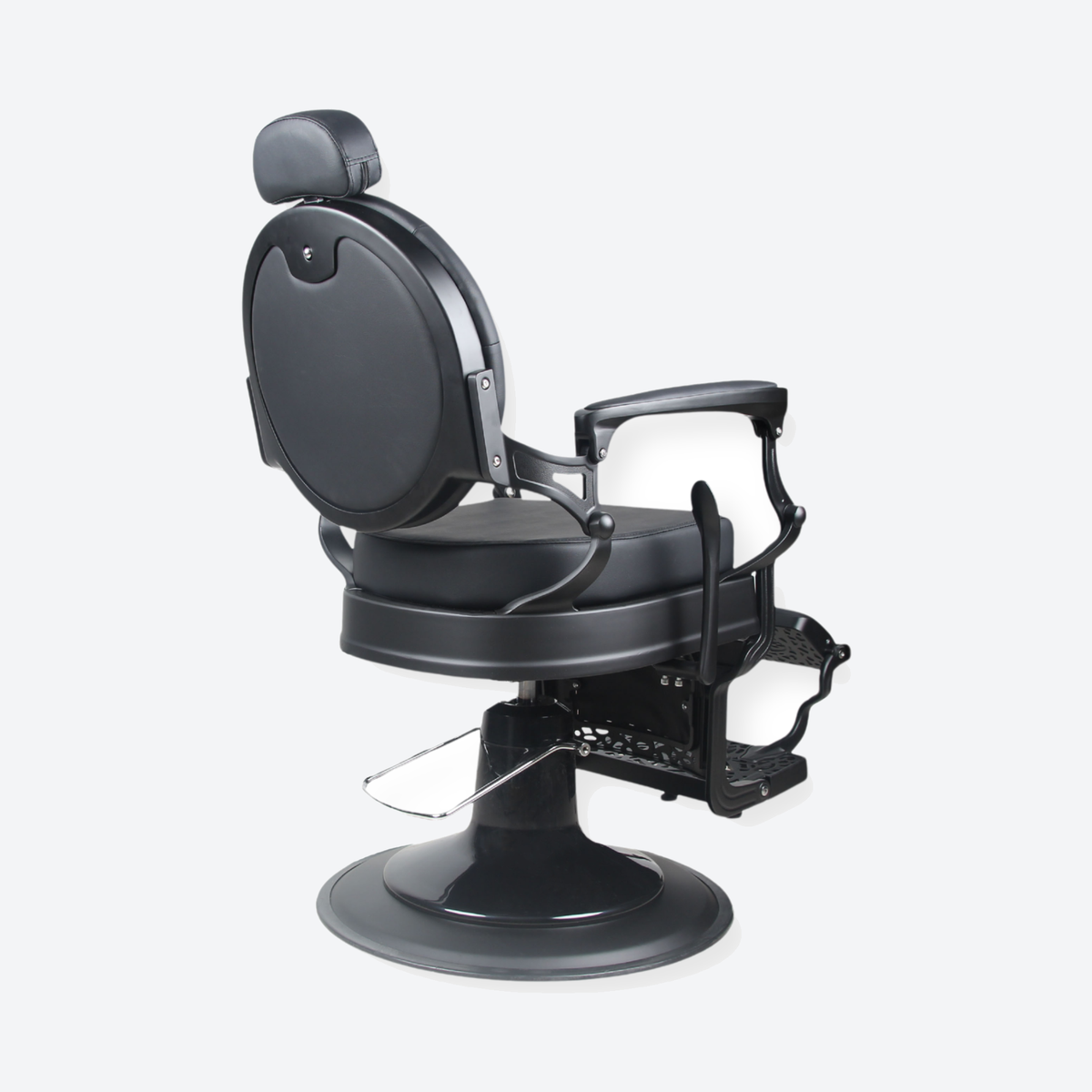 Barber Chair Senior - Matte Black