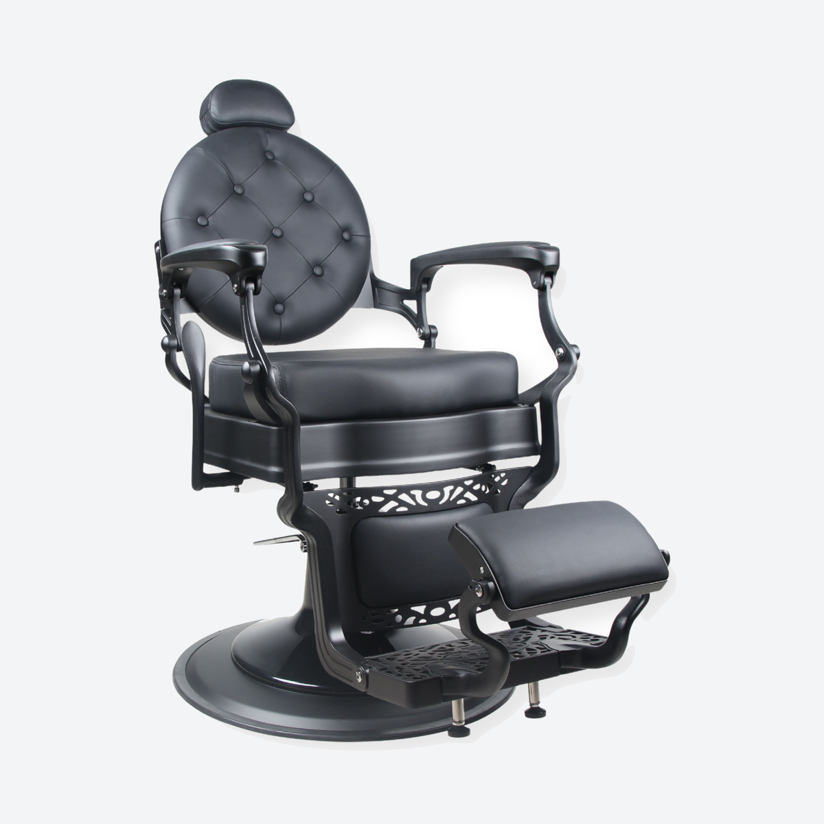 Barber Chair Senior - Matte Black