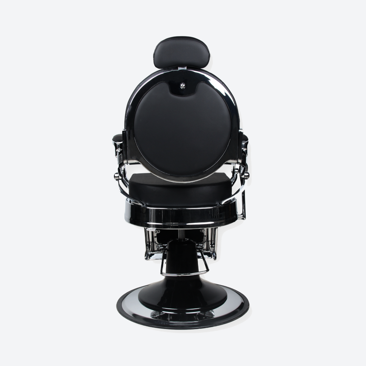 Barber Chair Senior - Silver/Black