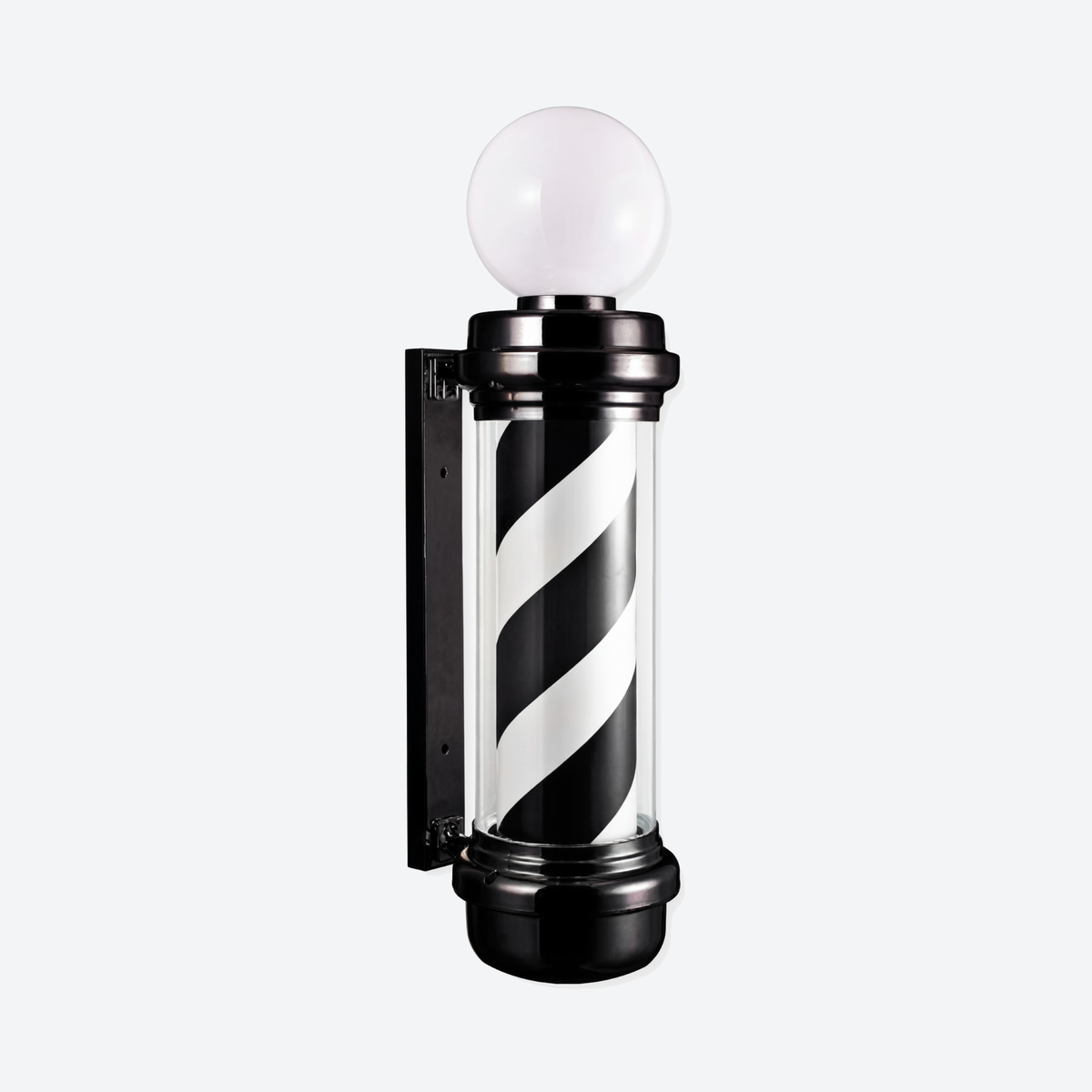BarberPole Ball Black Vintage