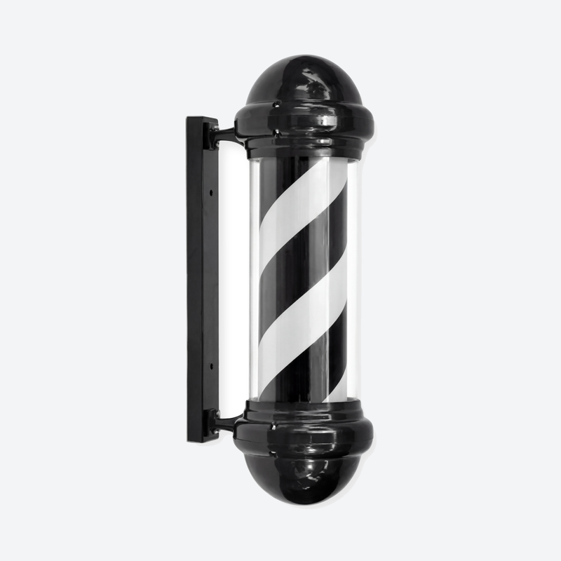 BarberPole Black Vintage