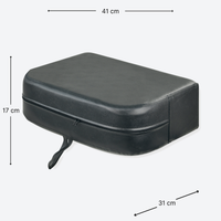Chair Booster Seat for Kids Black