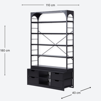 Display Cabinet - London - Black
