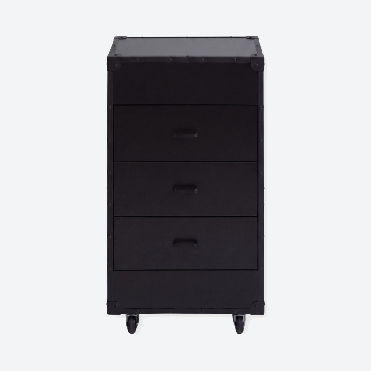 Drawer Cabinet on Wheels - London - Black