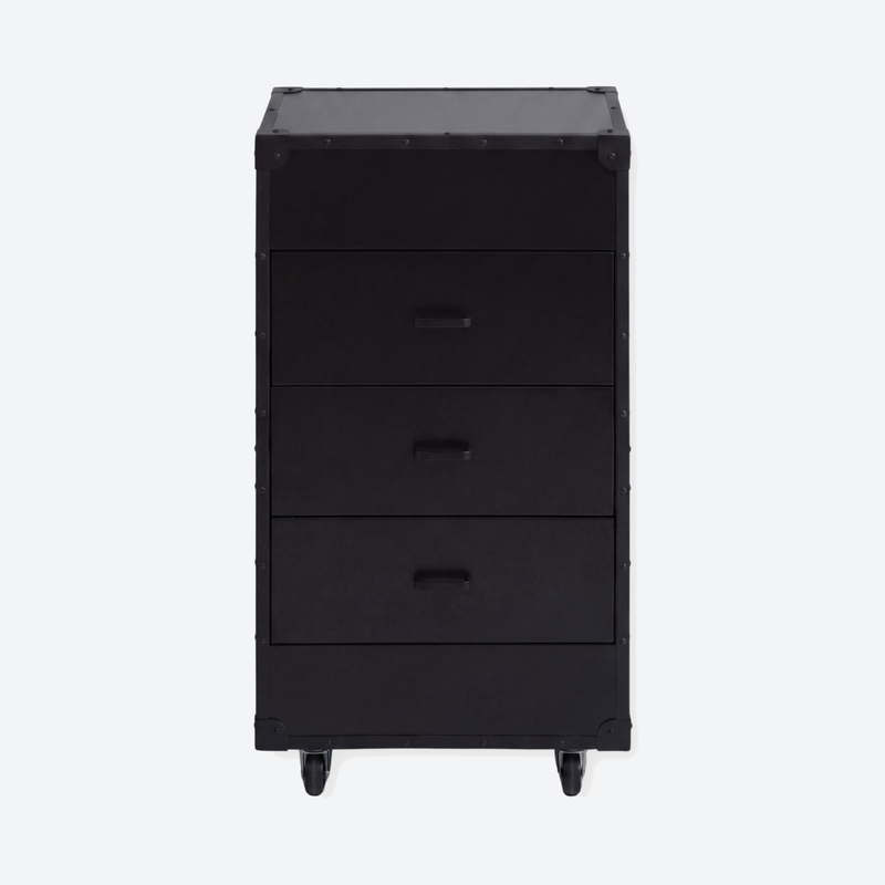 Drawer Cabinet on Wheels - London - Black