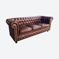 Sofa Chesterfield  Brown