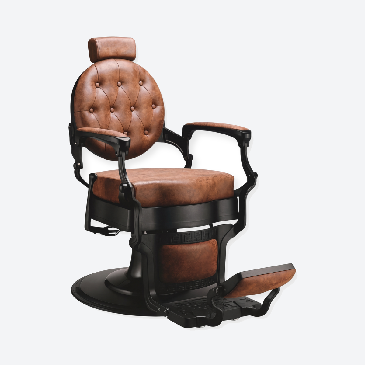 DeltaPro - Legend Barber Chair Black Brown