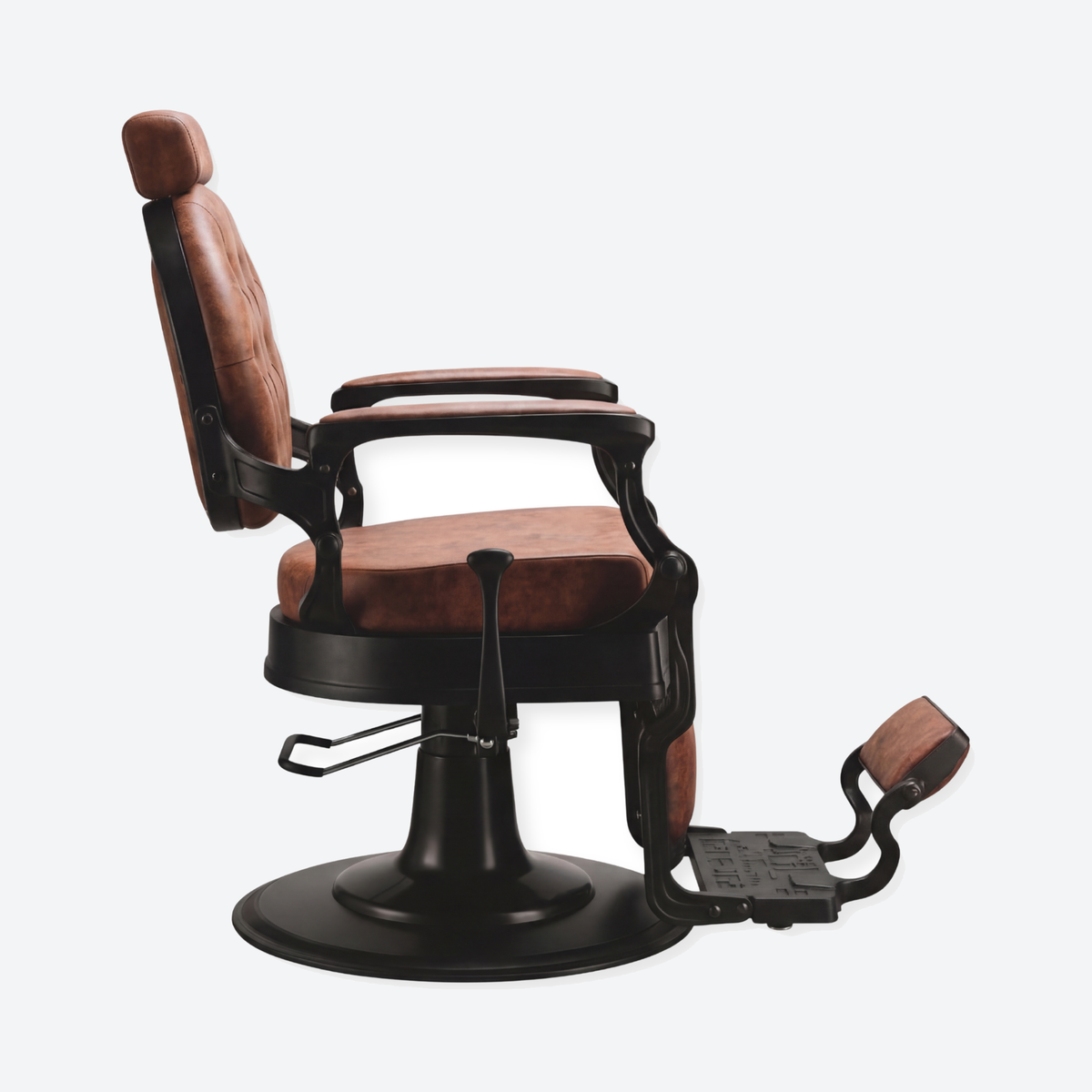 DeltaPro - Legend Barber Chair Black Brown
