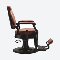 DeltaPro - Legend Barber Chair Black Brown