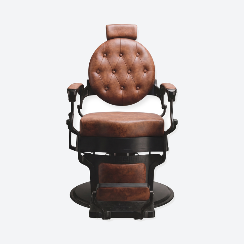 DeltaPro - Legend Barber Chair Black Brown