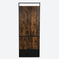 Mirror Station Atelier Black/Wood