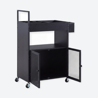 Mobile Barber Workstation - London - Black