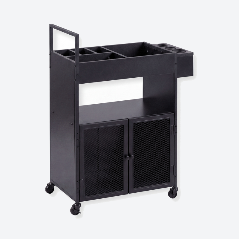 Mobile Barber Workstation - London - Black