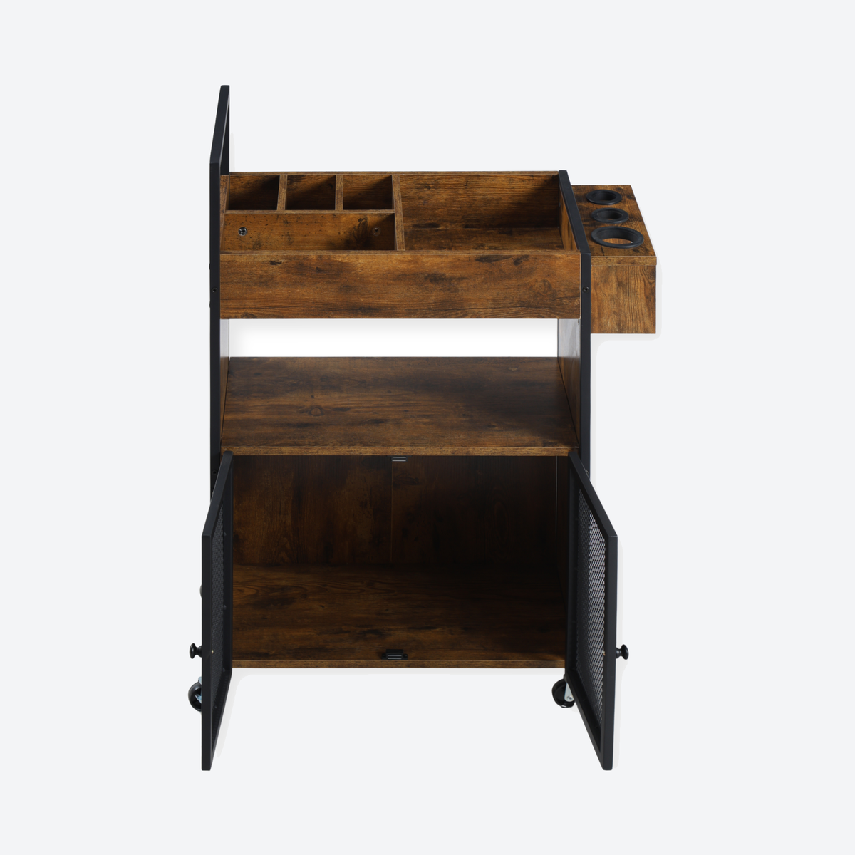 Mobile Barber Workstation - London - Brown