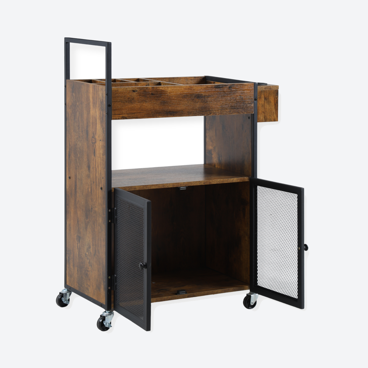 Mobile Barber Workstation - London - Brown