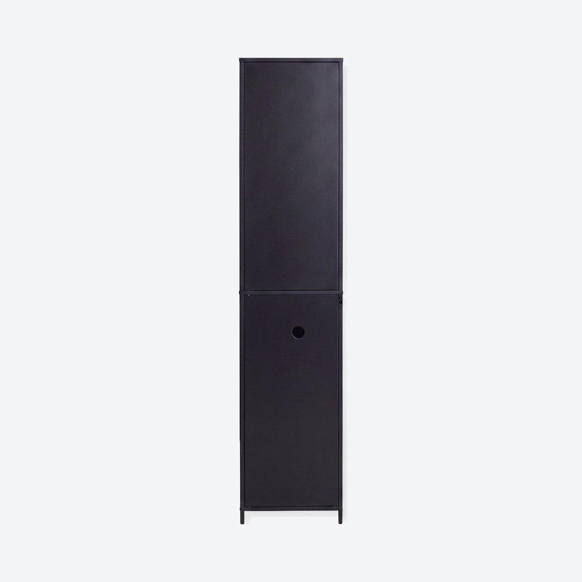 Narrow Display Cabinet  - London - Black