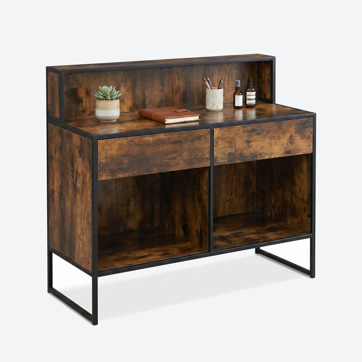 Reception Desk Atelier Black/Wood