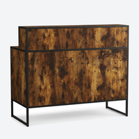 Reception Desk Atelier Black/Wood