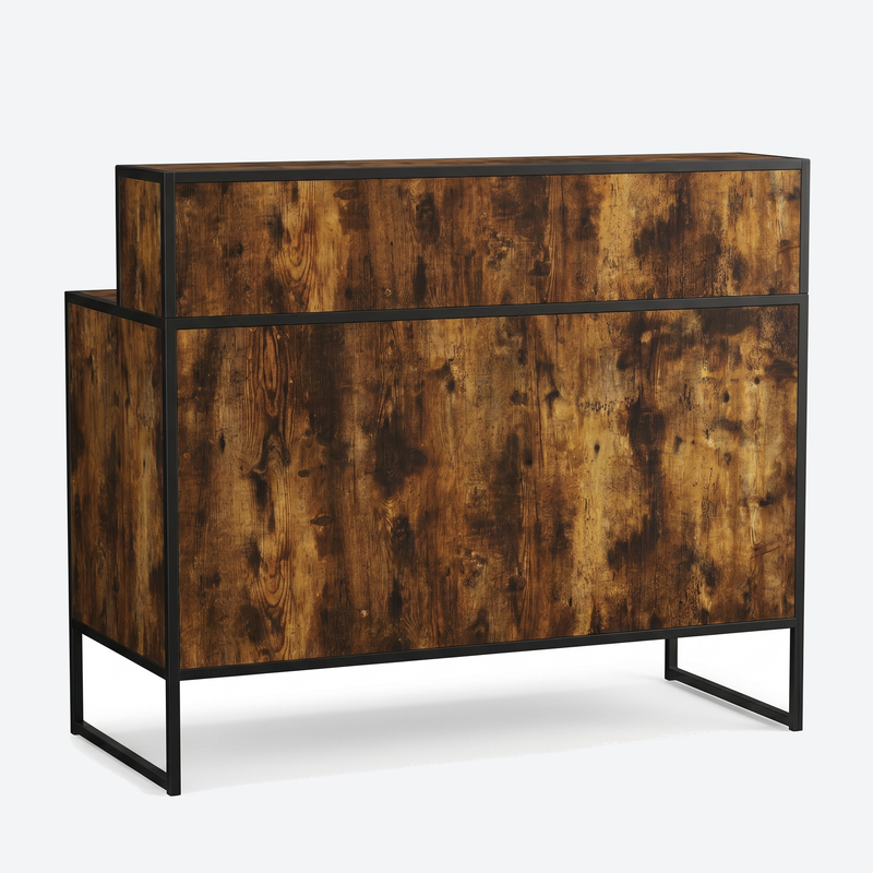 Reception Desk Atelier Black/Wood