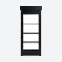 Retail Display Cabinet - London - Black