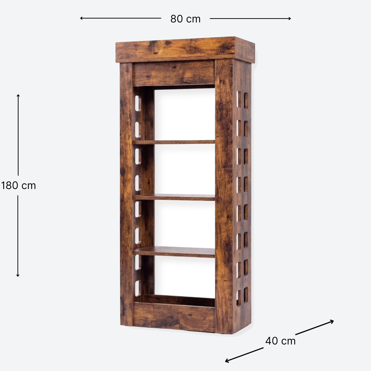 Retail Display Cabinet - London - Brown
