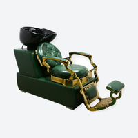 Royal Shampoo Bed Wash Unit Green
