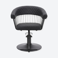 Salon Chair - Luxe - Black