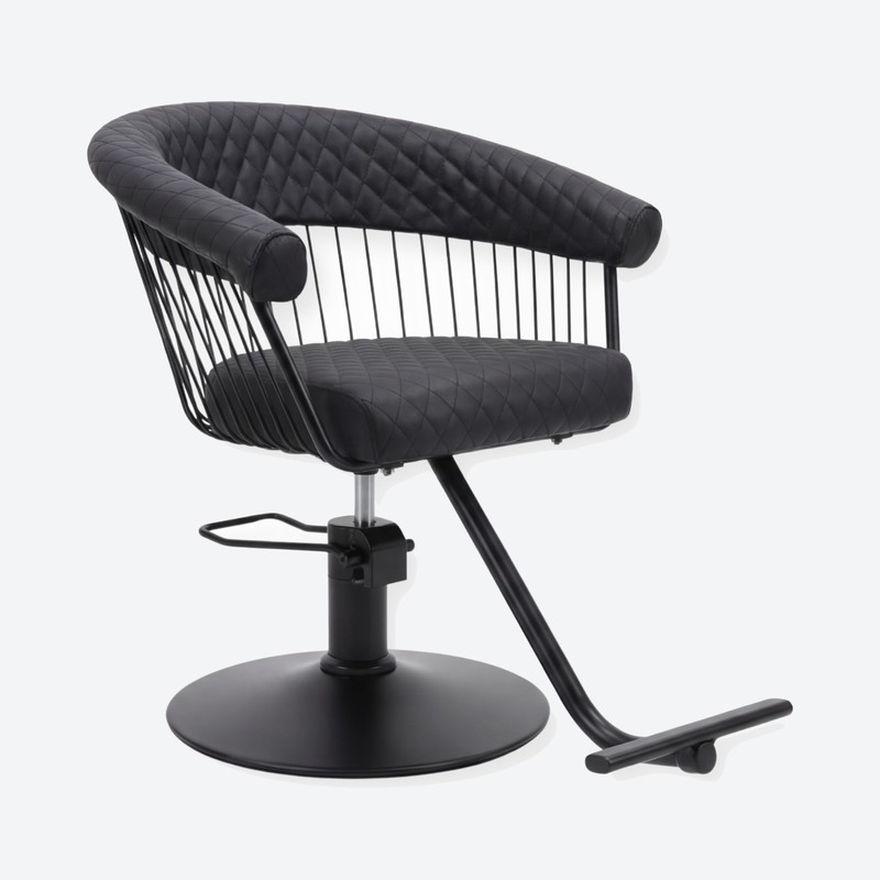 Salon Chair - Luxe - Black