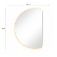 Salon Mirror Helsinki 170x120 cm
