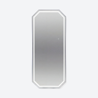 Salon Mirror Sofia - 180x80cm - Silver