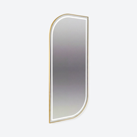 Salon Mirror Stockholm - 180x80cm - Gold