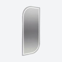 Salon Mirror Stockholm - 180x80cm - Silver