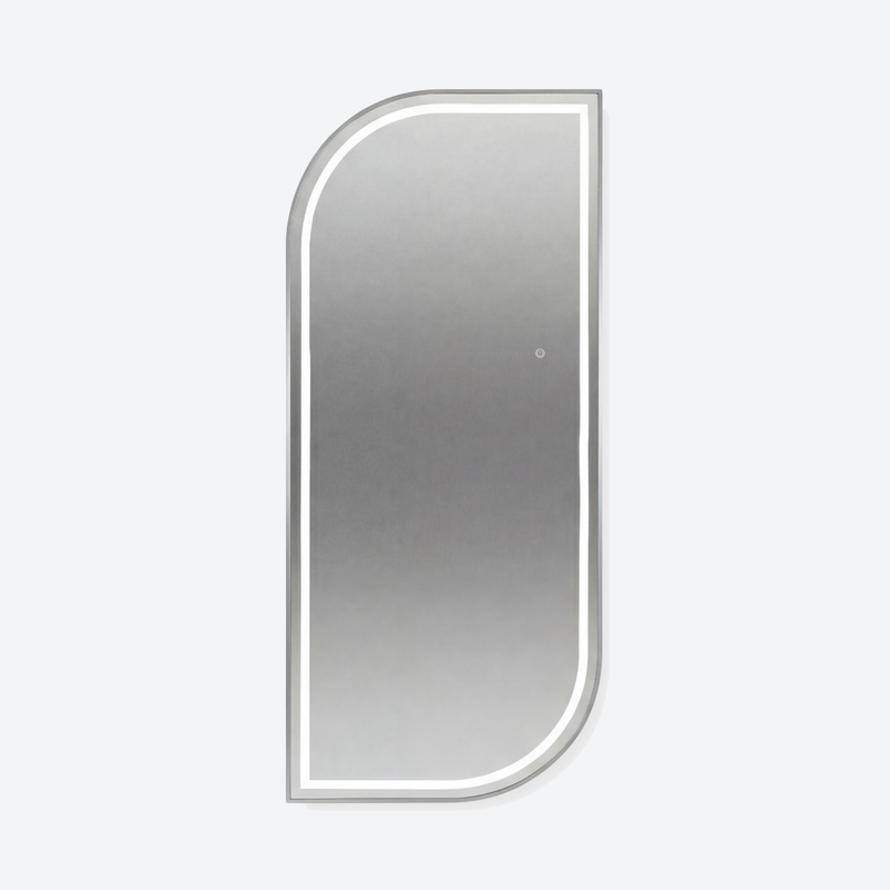Salon Mirror Stockholm - 180x80cm - Silver