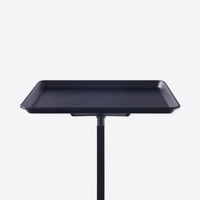 DeltaPro -  Salon Tray on Wheels - Black
