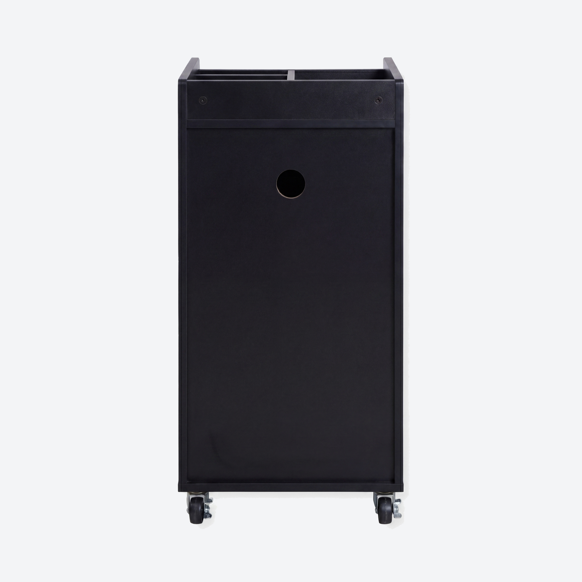 Salon Trolley with Power Outlet - London - Black